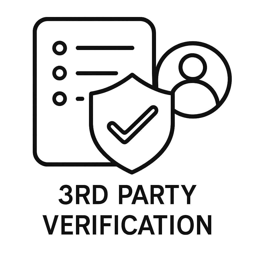 lineart 3rd pary verification icon