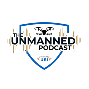 The Unmanned Podcast Logo powered by USI