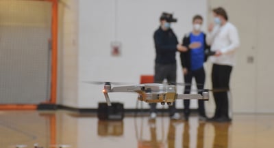 Sky’s the Limit! Drone Program at Harbor Springs High School Really Takes Off